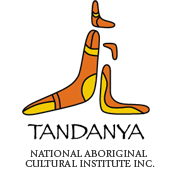 The Tandanya Logo (Kangargoo made of Boomerangs)